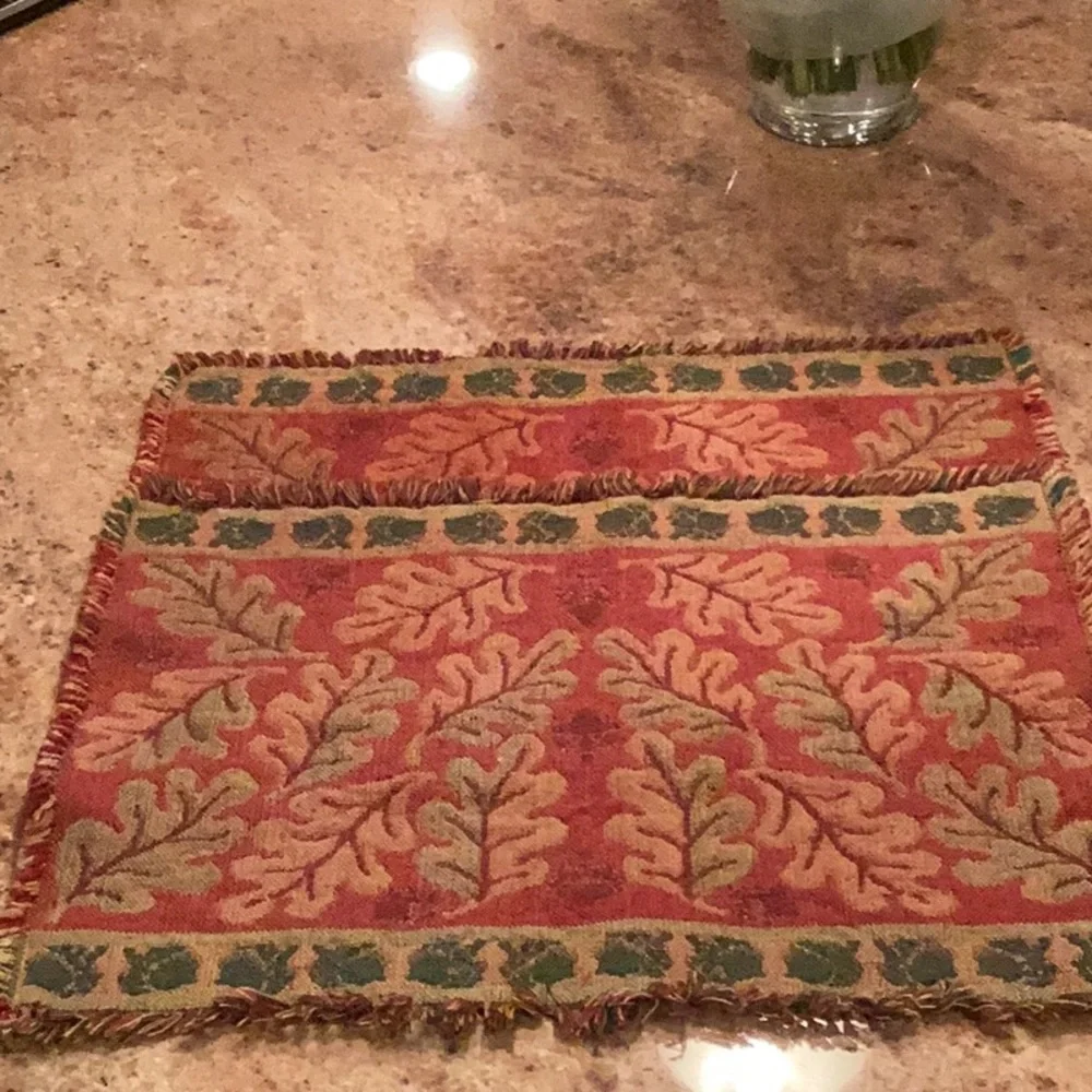 Two Autumn placemats